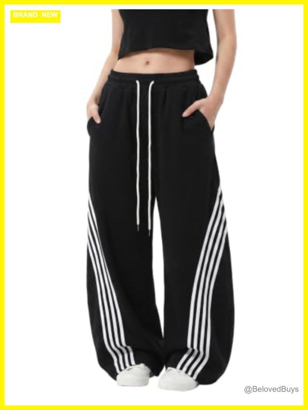 Wide Leg Sweatpants Baggy Barrel Y2K High Waist Lounge Pants